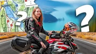 😵‍💫 UNE MOTARDE PERDUE ... à ANNECY (En Ducati)🏍️💨