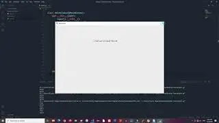 #9 CheckBox Qt for python