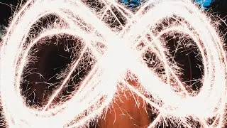 Long Exposure Sparkler Photography!