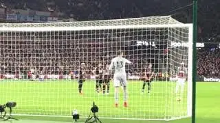 Mark Noble penalty goal/ West Ham - Crystal Palace