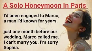 A Solo Honeymoon in Paris | Learn English Through Story | English Story for Listening practice ✅