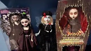 Living Dead Dolls Fashion Victims vs Bleeding Edge Goth dolls