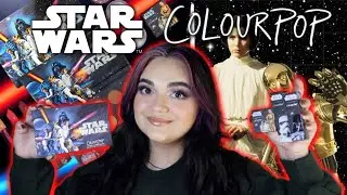 COLOURPOP X STAR WARS COLLECTION REVIEW + SWATCHES