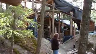 mike oehler's PSP ridgetop house - author of the $50 and up underground house