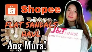 SHOPEE FLAT SANDALS HAUL | ANG MURA | SHOPEE PHILIPPINES | CHAICHINNZZ MEDIA
