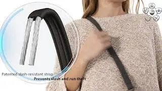 43416 Anti-Theft Metro Convertible Crossbody
