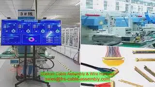 flight controller I O custom wiring harness custom cable assembly GMSL2 JAE to LEMO IP67 PVC jacket