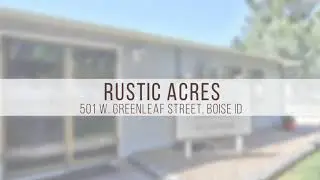 Rustic Acres | Boise, Idaho