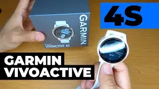 Garmin Vivoactive 4S | Smartwatch with GPS | Fitness Tracker [Unboxing First Look Review] 2021 Setup