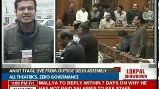 Free for all in Delhi Assembly, Speaker heckled