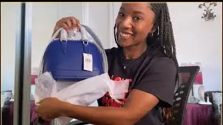 Unboxing the Coach Sport Blue Revel Bag 24 💙🤩💙