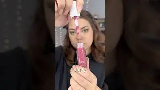 НОВЫЙ ОТТЕНОК GLOW ME🌸 Dusty rose💞 | тг и вк - kuga_an🫶🏻 #makeup #обзор #тренды #блеск #shorts