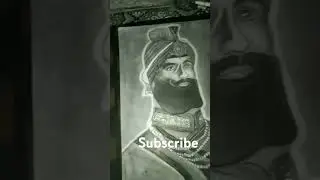 Drawing background of guru Gobind Singh ji drawing