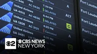 Hundreds of flights delayed, canceled across Tri-State Area amid government shutdown woes