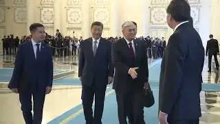 🇰🇿🇨🇳 Kazakhstan&rsquo;s President Tokaev holds grand welcome ceremony for Xi Jinping