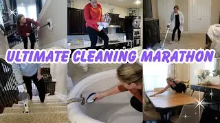 *ULTIMATE CLEANING MARATHON* Satisfying cleaning motivation 🤩