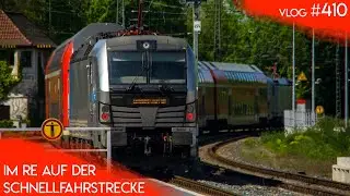 Im RE auf der SCHNELLFAHRSTRECKE von Bamberg nach Coburg | TripReport (1. Klasse) | Vlog 410