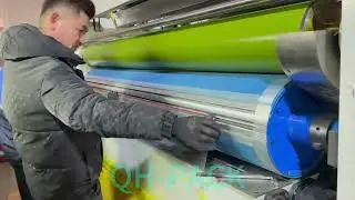 High definition flexo printer slotter rotary die cutter adjustment tester change order video