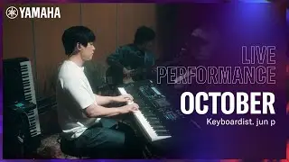 🎹야마하의 가족이 된 키보디스트 준피(jun p)의 라이브 퍼포먼스 ㅣ October - jun p