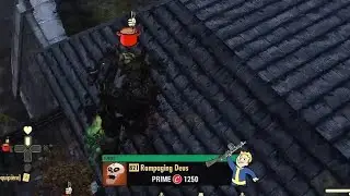 Fallout 76 pvp Cooking 2 bounty clown and doing some friendly fight
