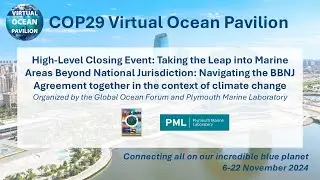 High-Level Closing Event: Navigating the BBNJ Agreement together in the context of climate change