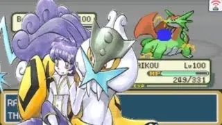 Pokemon ADV OU Wi-fi Battle Yus v.s. Schogux [Custom Sprites] Legendary Danger