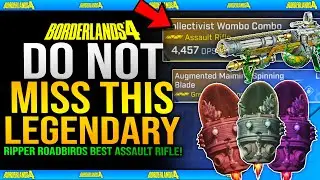 DONT MISS THIS BEST LEGENDARY ASSAULT RIFLE - Boss Farm TRICK! - Ripper Roadbirds - Borderlands 4