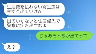 無職の弟を支えていることを知らない妻が実家から追い出した際、「生活費を払わない寄生虫は出て行け」と言った。私が「では、あなたが出て行ったらどうなるの？」と返すと、状況がまるでブーメランのように一変し…
