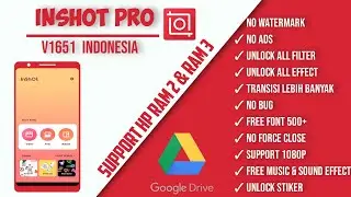 Inshot Mod Pro FullPack | Inshot Terbaru 2020 No Watermark