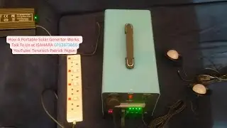 How A Portable Solar Generator System Works| Portable Battery System| Portable Lithium Battery
