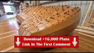 Mastering the Classic Mahogany Barrelback Boat Build with PDF Plans