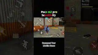Best Sensitivity for Poco M2 Pro 📱 Free Fire One Tap Headshot #FreeFire #PocoM2Pro #Sensitivity