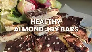 HEALTHY Almond Joy Bars (Vegan, gluten free, dairy free, and refined sugar free)