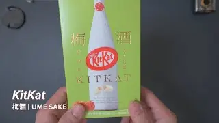 Unwrapping / Opening KitKat Ume Sake