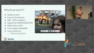 Fokko Driesprong - PyIceberg: Tipping your toes into the petabyte data-lake | PyData Amsterdam 2023