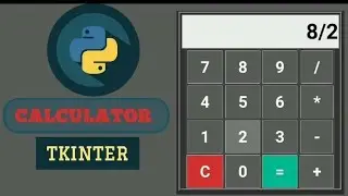 How to create modern GUI Calculator with Python Tkinter in less than 5 minutes