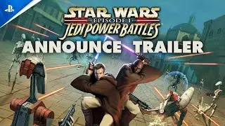 Star Wars Episode I: Jedi Power Battles | Announce Trailer | PS5, PS4