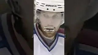 Forsberg played with a ruptured spleen