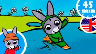 ☔ Sliding in the rain ☔ | compilation for kids