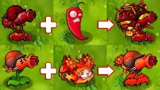 PVZ Fusion 3.3 - New Plants Fusion & All Pea Showcase!