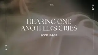Hearing One Another's Cries with Rev Sandra Chi (1045am, 25 Jan 2026)