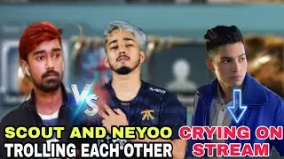 Scout And NEYOO trolling each other,420 Gaming Crying on live stream