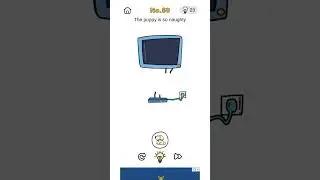 Brain Out | Level No. 50 | Crazy Find | The puppy is so naughty | Solution Short #brainout #gameplay
