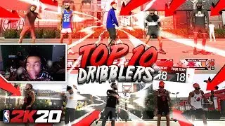 THE CRAZIEST DRIBBLE GOD SHOWDOWN IN NBA 2K HISTORY... whos the best