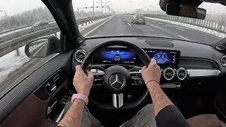 2026 Mercedes GLB 220d (190 HP) | POV Test Drive