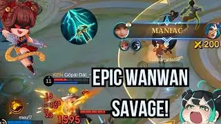 Wanwan's Ultimate Savage Moment | MLBB