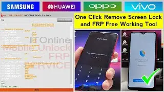 🔴 Free One Click Unlock Any Phone Screen Lock, FRP, Remove Free Working Tool | Free Unlock Tool 2022