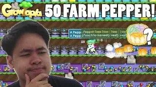 TOTAL PROFIT DARI 50 FARM PEPPER DI HARVEST FESTIVAL! - Growtopia Indonesia