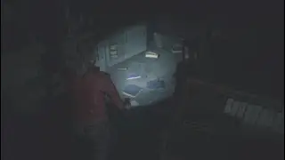 RESIDENT EVIL 2 Claire Redfield playthrough solving the Leon locked desk puzzle