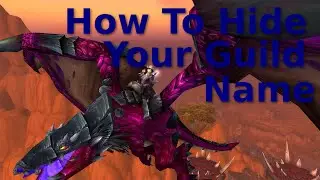 How to Hide Guild Names (World of Warcraft)